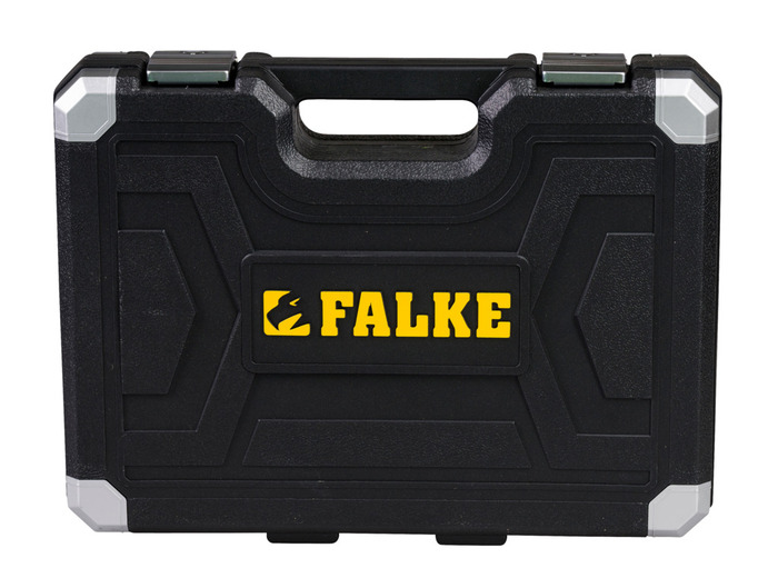 Falke pipenøkkelsett 108 deler, 1/2" og 3/8"